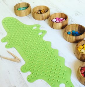 Grapat mandala pieces invitation to play