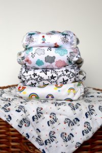 Cloth nappy stack