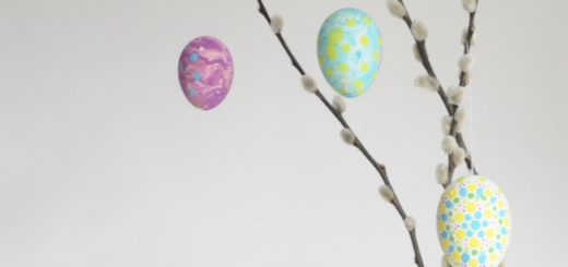 Norwegian Easter egg decorations