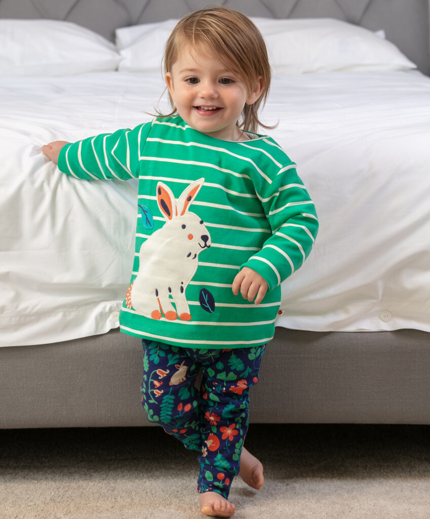 Piccalilly applique rabbit top