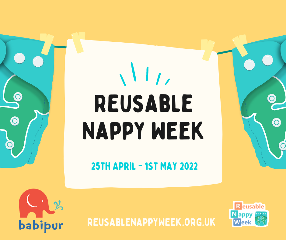 Reusable nappy week 2022 reveal date babipur
